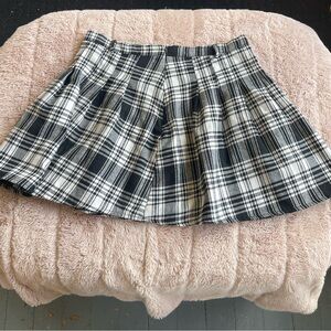 Plaid Shein Miniskirt XL